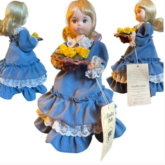 Bradley big eyed doll Miss Sapphire September- new with tags - Picture 2 of 7